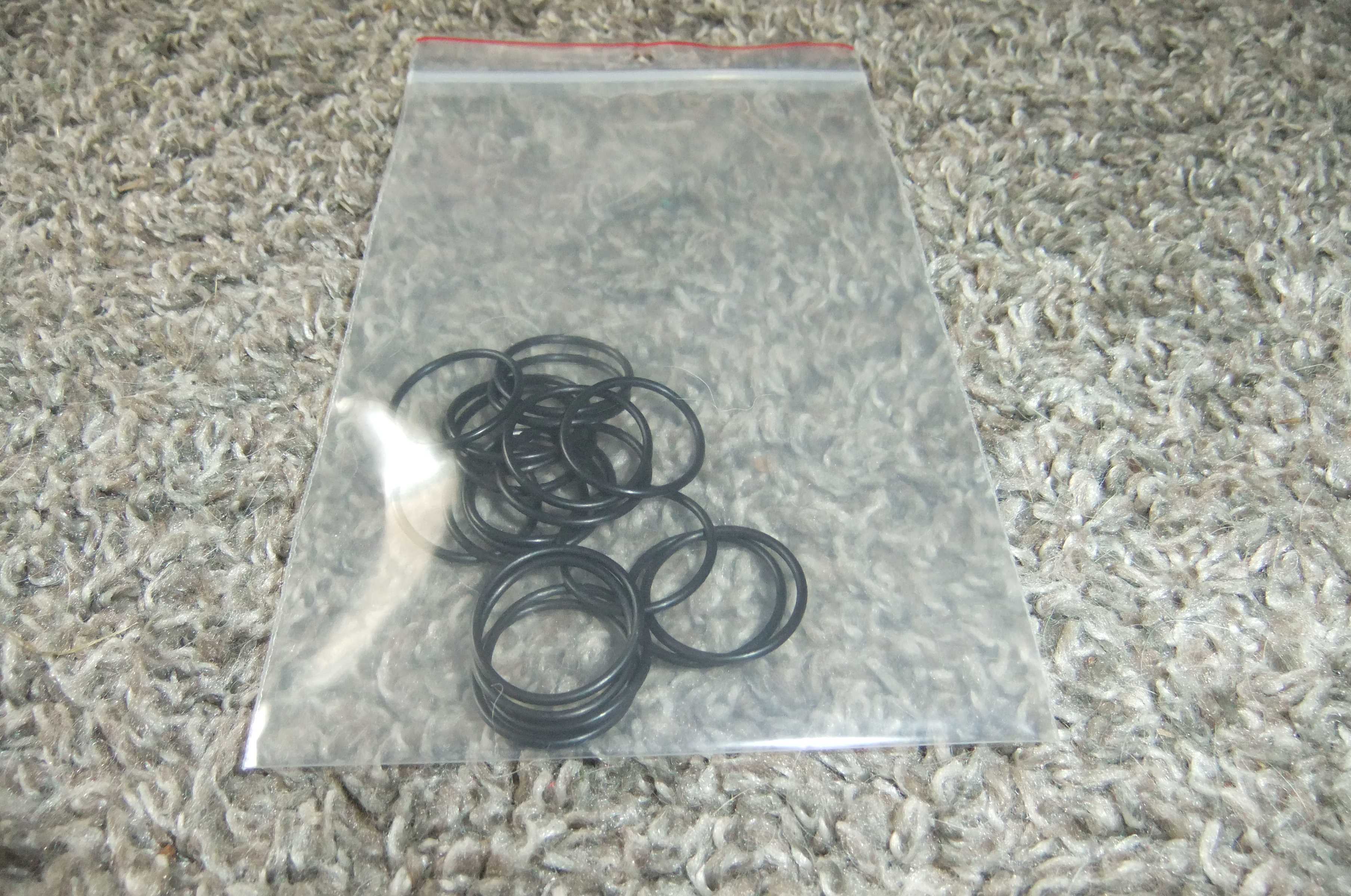 20ct Set of O-Rings for 37mm Cardboard Tubes and Disks